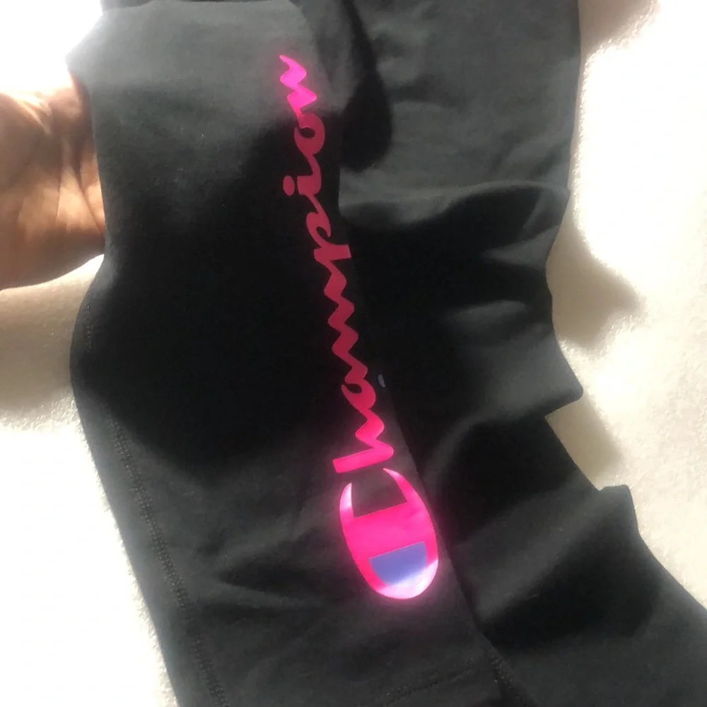 Womens Champion Medium Moisture wicking -Black - Picture 4 of 14